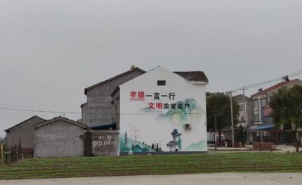 苍梧新农村墙绘